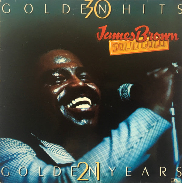 James Brown : Solid Gold (30 Golden Hits 21 Golden Years) (2xLP, Album, Comp, Mono, Gat)