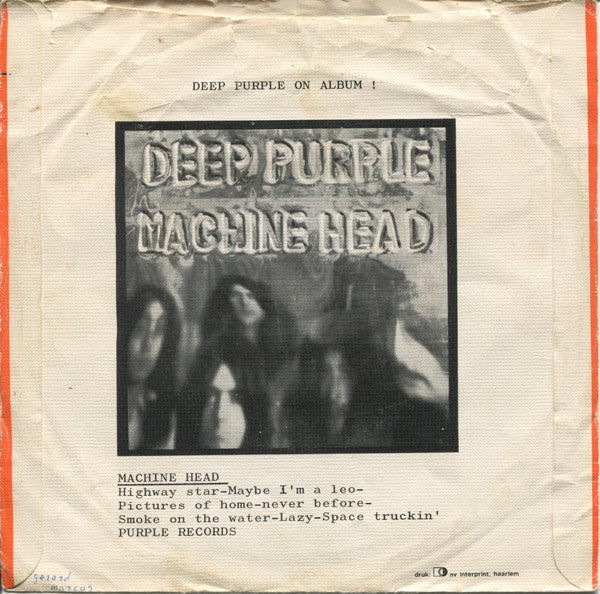 Deep Purple : Child In Time (7", Single, Ora)