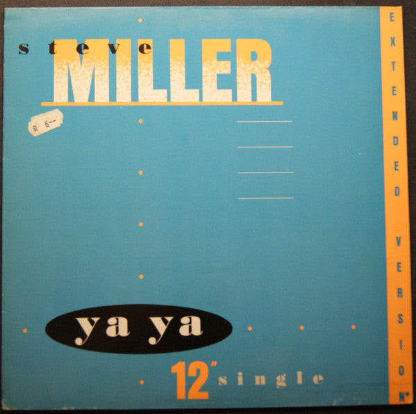 Steve Miller : Ya Ya (12", Single)