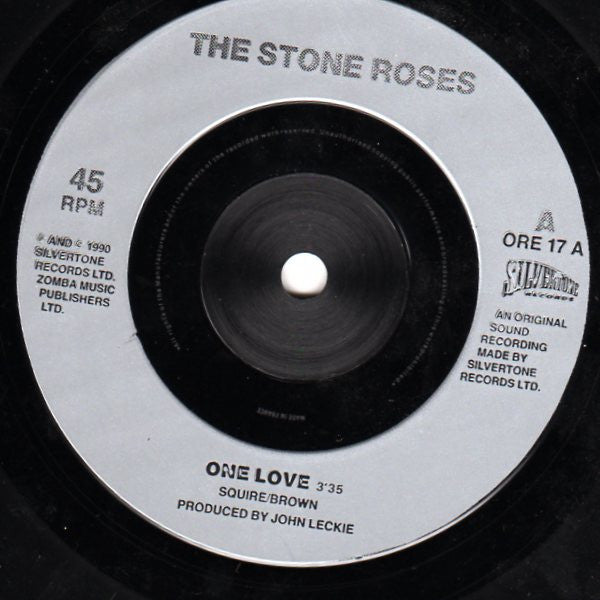 The Stone Roses : One Love (7", Single, Ltd, Inj)