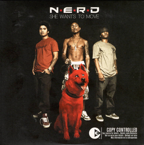 N*E*R*D : She Wants To Move (CD, Single, Copy Prot., Car)