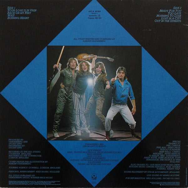 Vandenberg : Vandenberg (LP, Album)