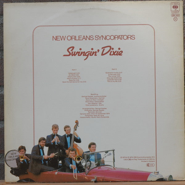 The New Orleans Syncopators : Swingin' Dixie (LP)