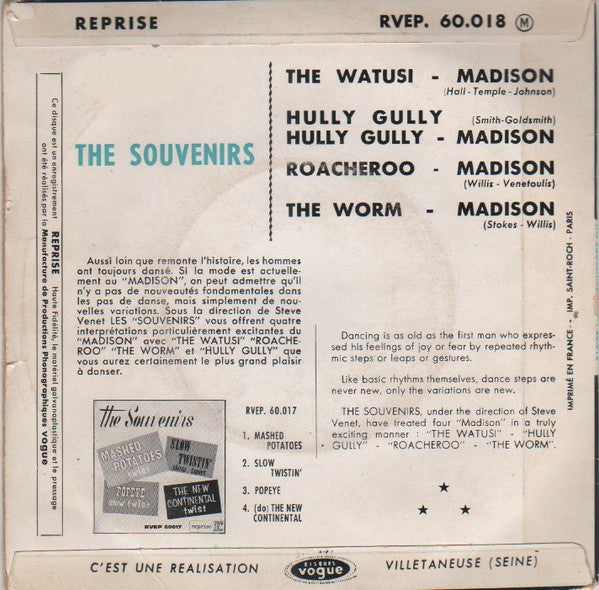 The Souvenirs (3) : Special Madison (7", EP)