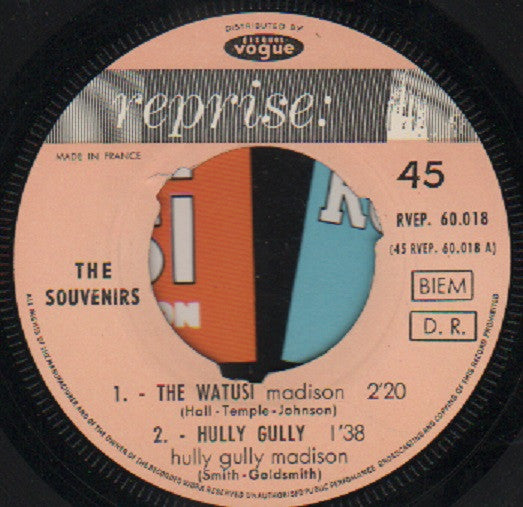 The Souvenirs (3) : Special Madison (7", EP)