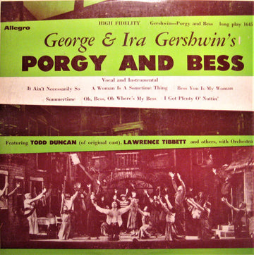 Various : Porgy And Bess (LP, Comp)