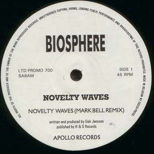 Biosphere : Novelty Waves (12", Promo)