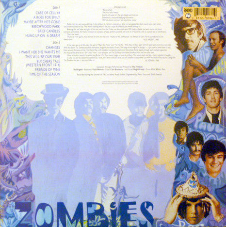 The Zombies : Odessey And Oracle (LP, Album, RE)