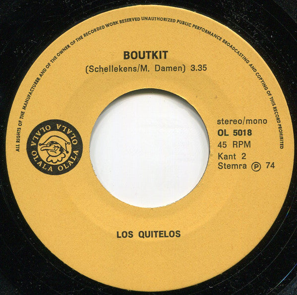 Los Quitelos : Lache (7", Single)