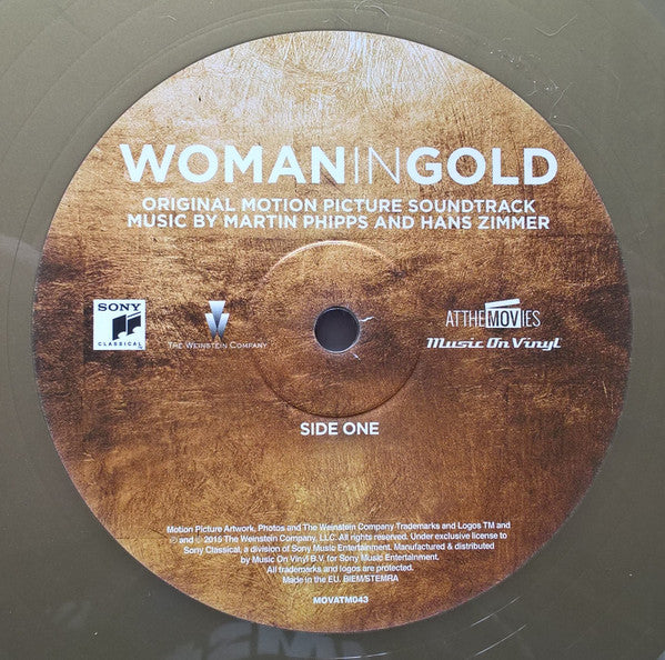 Martin Phipps And Hans Zimmer : Woman In Gold (Original Motion Picture Soundtrack) (LP, Album, Ltd, Num, 180)