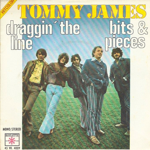 Tommy James : Draggin' The Line (7", Single)