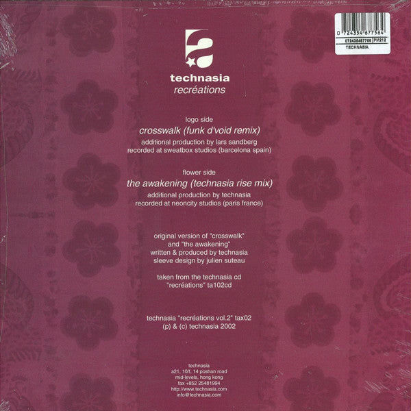 Technasia : Recréations (Volume 2) (12")