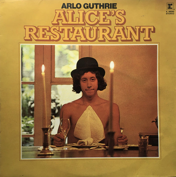 Arlo Guthrie : Alice's Restaurant (LP, Album, RE)