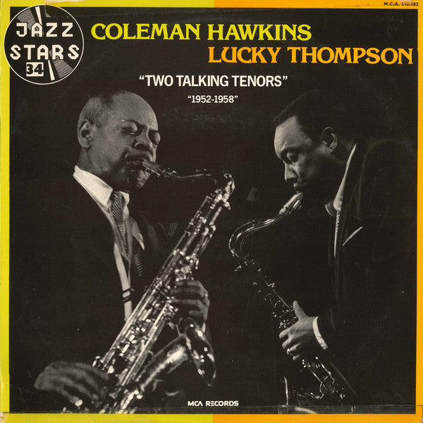 Coleman Hawkins, Lucky Thompson : Two Talking Tenors 1952 - 1958 (LP, Album, Comp)