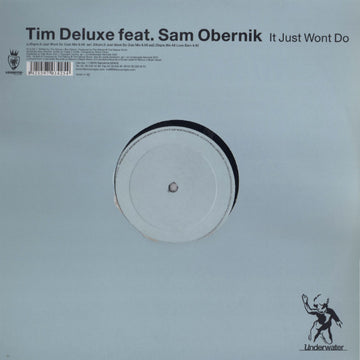 Tim Deluxe Feat. Sam Obernik : It Just Won't Do (12")