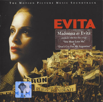 Andrew Lloyd Webber And Tim Rice : Evita (The Motion Picture Music Soundtrack) (2xCD, Album)