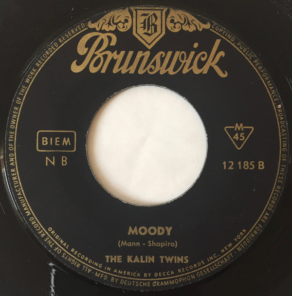 Kalin Twins : Sweet Sugar Lips (7", Single)