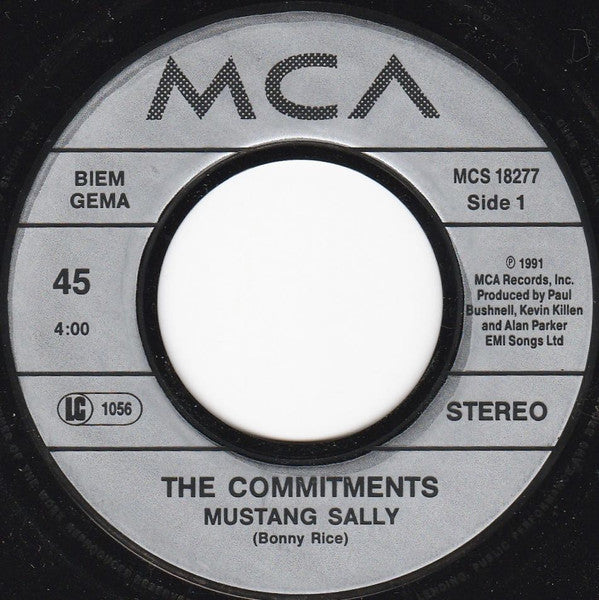 The Commitments : Mustang Sally (7", Single)