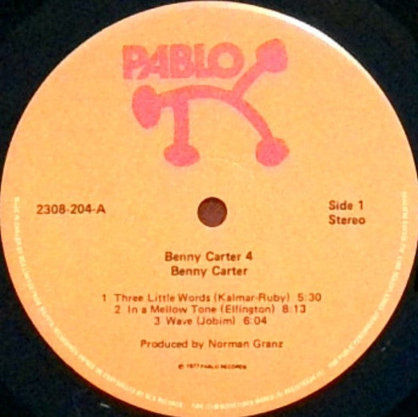 Benny Carter 4 : Montreux '77 (LP, Album)
