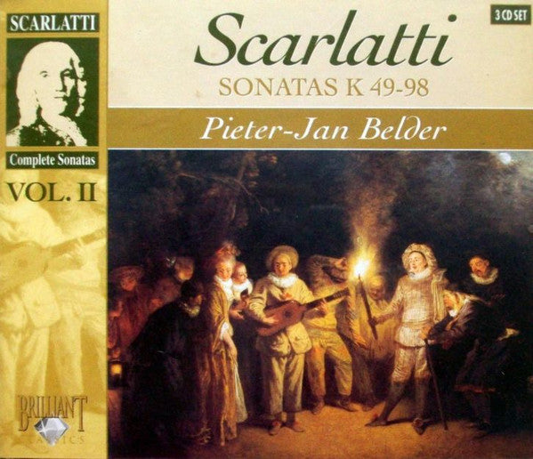 Domenico Scarlatti - Pieter-Jan Belder : Sonatas K 49-98 (3xCD)