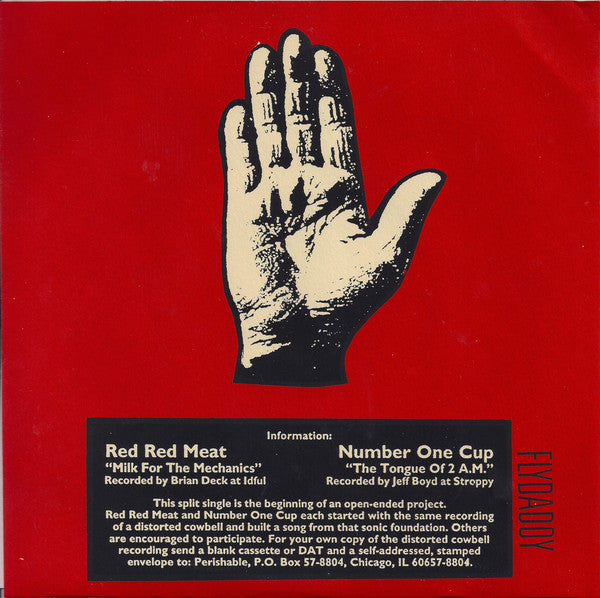 Red Red Meat / Number One Cup : Red Red Meat / Number One Cup (7")