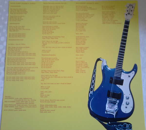 The B-52's : The B-52's (LP, Album, Ltd, Num, RE, Yel)