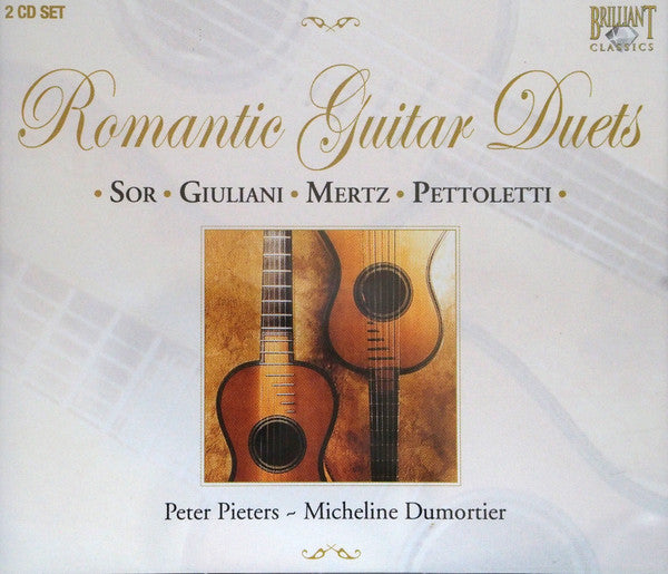 Peter Pieters, Micheline Dumortier : Romantic Guitar Duets (2xCD, Album, Comp)