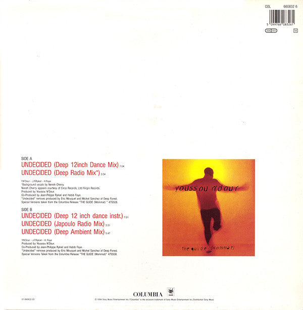 Youssou N'Dour : Undecided (12")