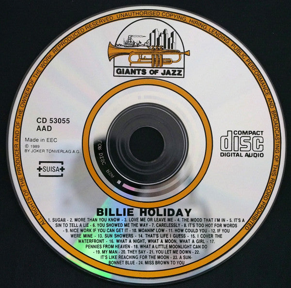 Billie Holiday With Teddy Wilson And His Orchestra : 1935-1942 (CD, Comp)
