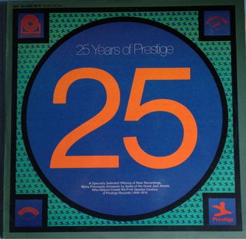 Various : 25 Years Of Prestige (2xLP, Comp)