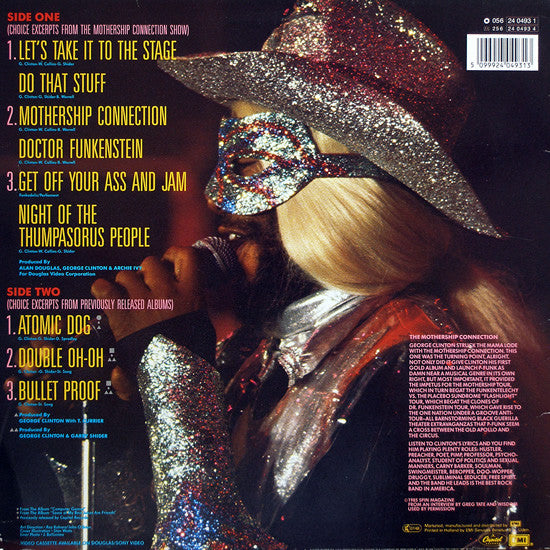 George Clinton / Parliament / Funkadelic : The Mothership Connection - Live From Houston (LP, MiniAlbum, Comp)