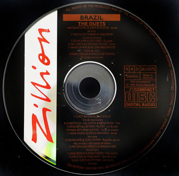 Various : Brazil - The Duets (CD, Comp)