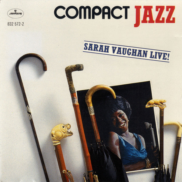 Sarah Vaughan : Sarah Vaughan Live! (CD, Comp, RM)