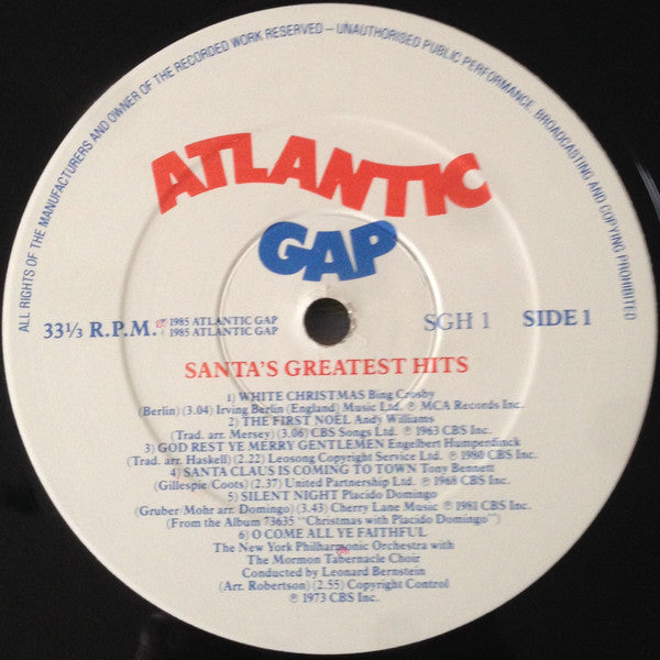 Various : Santa's Greatest Hits (2xLP, Comp, Gat)