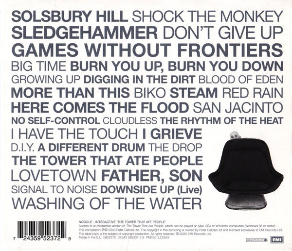 Peter Gabriel : Hit (2xCD, Comp, Enh, O-c)