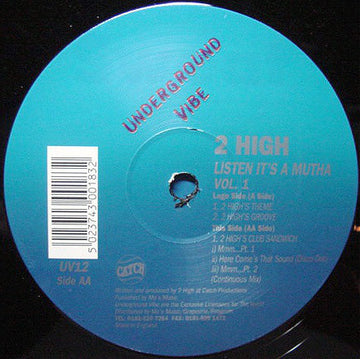 2 High : Listen It's A Mutha Vol. 1 (12")