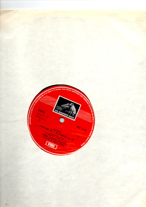 Ludwig van Beethoven, André Previn, London Symphony Orchestra : Symphony No.7 (LP)