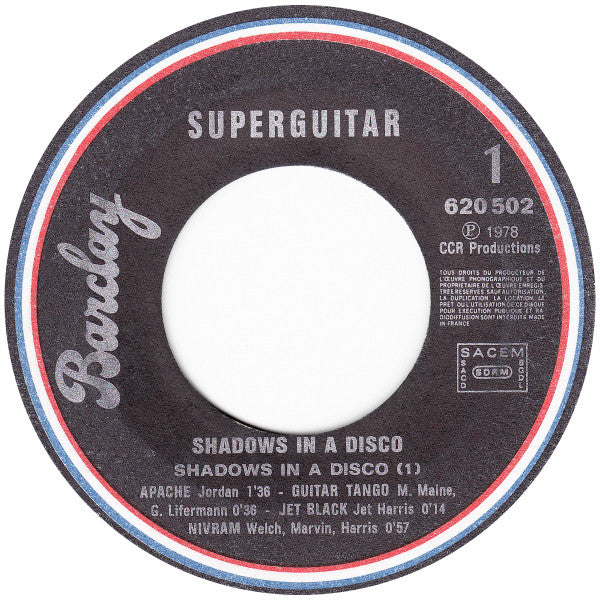 Superguitar : Shadows In A Disco (7")