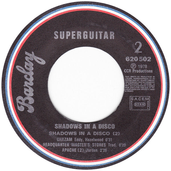 Superguitar : Shadows In A Disco (7")