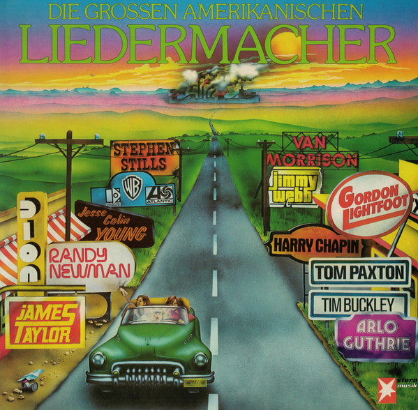 Various : Die Grossen Amerikanischen Liedermacher (LP, Comp)