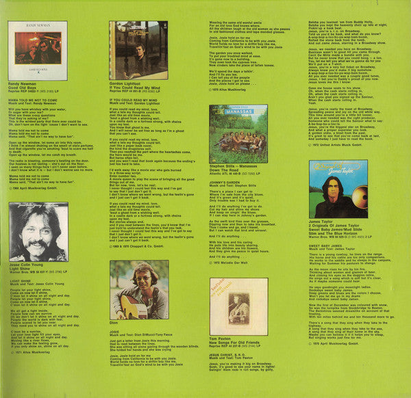 Various : Die Grossen Amerikanischen Liedermacher (LP, Comp)