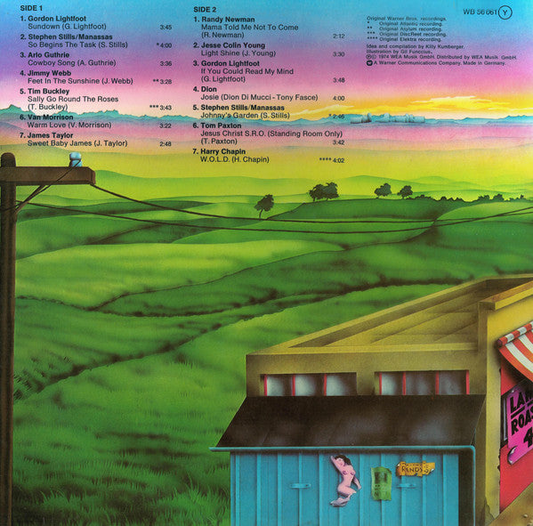 Various : Die Grossen Amerikanischen Liedermacher (LP, Comp)