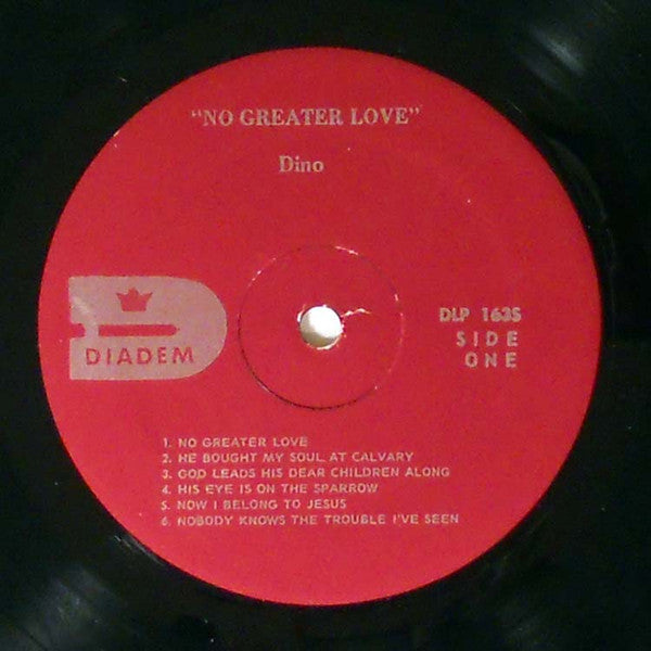 Dino Kartsonakis : No Greater Love (LP)