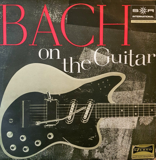 André Bénichou : Bach On The Guitar (10", Album)