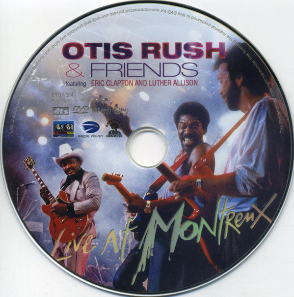 Otis Rush : Otis Rush & Friends - Live At Montreux 1986 (DVD-V, Multichannel, PAL)