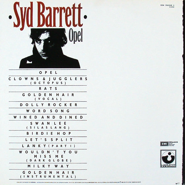 Syd Barrett : Opel (LP, Album)