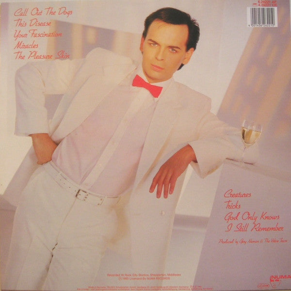 Gary Numan : The Fury (LP, Album, DMM)