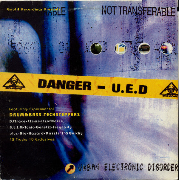 Various : Danger U.E.D - Urban Electronic Disorder (2x12")