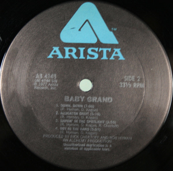 Baby Grand (3) : Baby Grand (LP, Album, Ter)