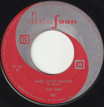 Chet Avery / Lisa Britten : Baby Sittin' Boogie / Where The Boys Are (7", Single, Mono)